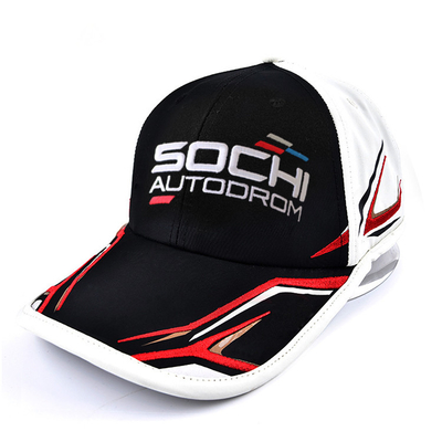 OEM ODM Design Racing کلاه بیس بال، کلاه بیس بال پلیاستر سفارشی پلیاستر