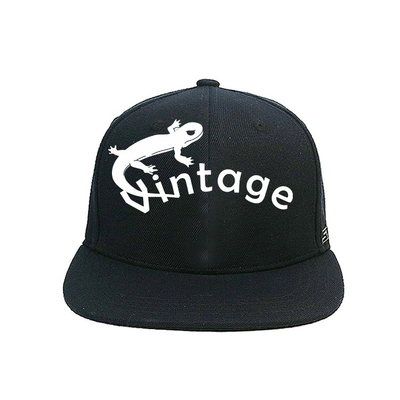کلاه گلدوزی و گلدوزی Flat Brim Snapback Hats 5 Panel Camper Hat و Cap