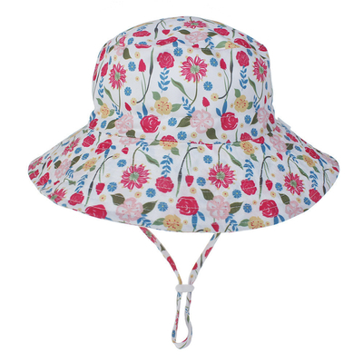 کلاه سطل کلاه حیوانات محافظت از خورشیدی Baby Toddler Plaid برگشت خورشید