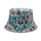 لوگوی گلدوزی شده کلاه سطل ماهیگیر در فضای باز تحقیقاتی کلاه سطل نخی زنانه