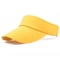 لوگوی سفارشی کلاه آفتابگیر در فضای باز گاه به گاه با رنگ جامد تابستانی