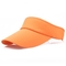 لوگوی سفارشی کلاه آفتابگیر در فضای باز گاه به گاه با رنگ جامد تابستانی