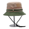 کلاه آفتابگیر ماهیگیری با طناب قابل تنظیم مد کلاه سطلی 100% پلی استر سفارشی