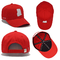 بند قابل تنظیم 6 پانل کلاه بیسبال با 6 چشمک تقویت شده درز آرم سفارشی