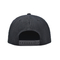 سفارشی 6 پانل سیاه آکریلیک پشت بسته انعطاف پذیر مناسب Gorras کلاه بروکاری سبلیماسیون لوگو Underbrim Hip Hop کلاه Snapback