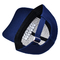 کلاه بیسبال با رنگ پارچه ای با لوگو بروکاری صاف