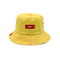 کلاه ماهیگير با تاج متوسط و سطل با لوگو و طراحي سفارشي