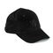 کلاه بیسبال بدون ساختار با یک سینه بند، کلاه بیس بال مخملی سیاه و خشک سریع