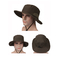 ACE Upf 50 + Wide Brim پوشش دهنده Mesh Bucket کلاه پلی استر / پنبه