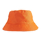 کلاه مردانه نارنجی سطل، کلاه سطل شهری با رنگ جامد شخصی