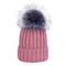 مخلوط رنگ دختران Knit Beanie کلاه طراحی خلاق OEM / ODM موجود است