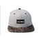کلاه PU Label 6 Panel Flat Brim Snapback برای سبک تبلیغاتی
