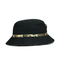 لوگوی شیشه ای مخصوص ماهیگیری مد کلاه های تزئینی سیاه و سفید کمربند آرم آرم فلزی