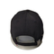 کلاه بیس بال سیاه ساده بلوز کلاه گلف پنبه ای در فضای باز ورزشی