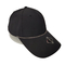 کلاه بیس بال سیاه ساده بلوز کلاه گلف پنبه ای در فضای باز ورزشی
