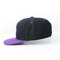 5 پنل Crown High Snapback Hats آرم سفارشی Flim Brim Hip - Hop Cap Bsci