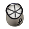 گلدان گلدانی سه بعدی سفید و سیاه تصویری ISO9001 Caps 6 Snapback Custom