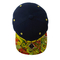 کلاه Snapback Brim Hip Hop چاپ شده تصعید شده با گلدوزی سه بعدی