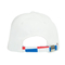 ACE 3D Logo گلدوزی گلدوزی کلاه گلف سفارشی / کلاه بیس بال پنبه ای سفید