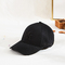 کلاه پنبه ای بیس بال گلدوزی شده پنبه ای الگوی سفید رنگ سیاه