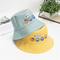 کلاه های سطلی نخی دخترانه پسرانه کارتونی زیبا کلاه های ساحلی محافظ آفتاب