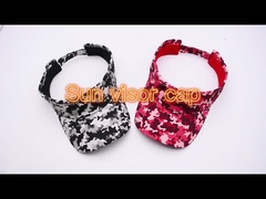 کلاه آفتابگیر ساحلی قابل تنظیم کلاه گلف ورزشی استتار چاپ دیجیتال سفارشی کارخانه BSCI