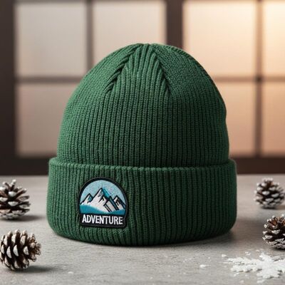 کلاه کلاه با محاصره بزرگسالان و مواد آکریلیک برای گرمای زمستانی