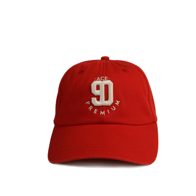 کلاه های بابا ورزشی Sublimation پشم بیس بال با آرم 3D گلدوزی قرمز