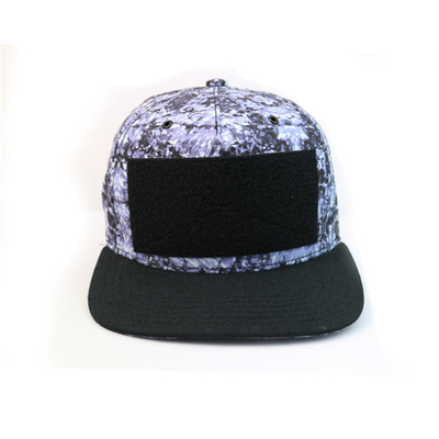 چاپ خلاقانه سبک طراحی Flat Brim Snapback Hats Sublimination چاپ