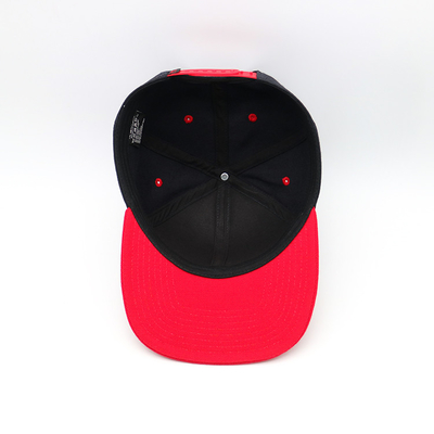 BSCI Factory Custom 6 Panel Logo گلدوزی بدون ساختار با کیفیت بالا کلاه طناب گوراس