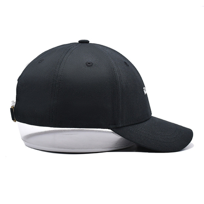 پنل خمیده پنبه ای بیسبال کلاه متوسط پروفایل ورزشی Gorras 3d Puff bordure لوگو