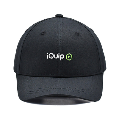 پنل خمیده پنبه ای بیسبال کلاه متوسط پروفایل ورزشی Gorras 3d Puff bordure لوگو
