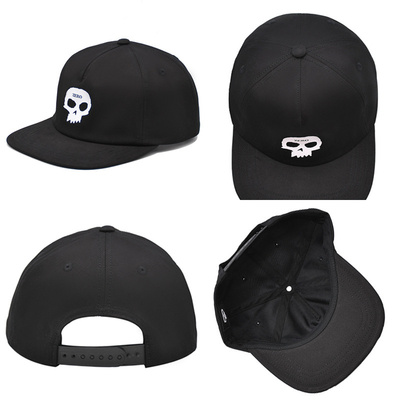 چشم انداز صاف پنج پانل Snapback Cap 6 چشم برای تهویه 6 چشم
