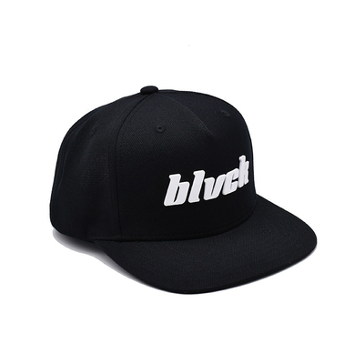 کلاه های رومیزی سفارشی با لبه مسطح یونیسکس Snapback با لوگو بروکاری