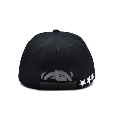 کلاه های رومیزی سفارشی با لبه مسطح یونیسکس Snapback با لوگو بروکاری