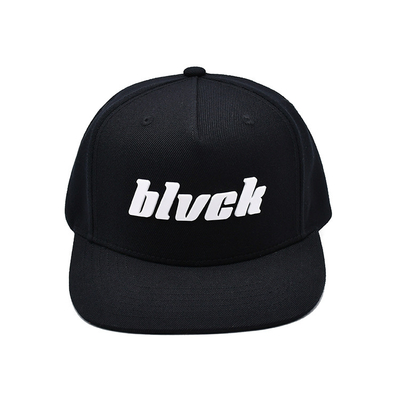 کلاه های رومیزی سفارشی با لبه مسطح یونیسکس Snapback با لوگو بروکاری