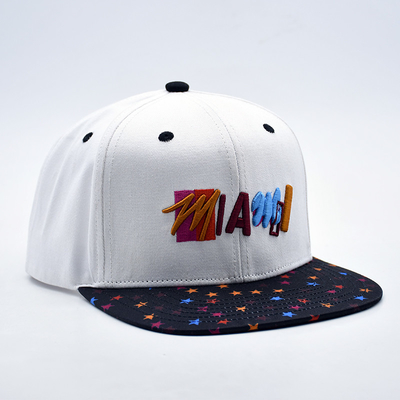مدل جدید هیپ هاپ ورزش در فضای باز 3d Puff Snapback Cap لوگو طراحي با کیفیت بالا مردان زنان فلت برمه Snapback