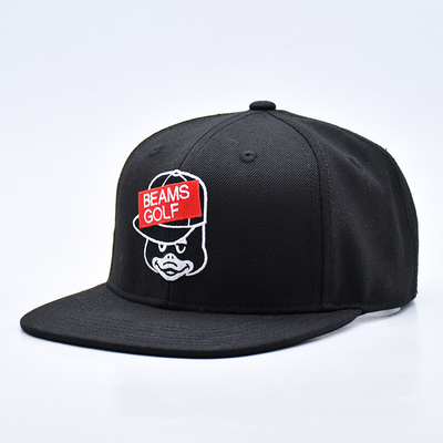لوگو طراحي سفارشي 6 پانل کلاه Snapback کلاه با کیفیت بالا عمده فروشي پنبه مرد بل گوراس فلات کلاه های Snapback