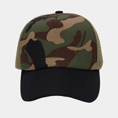 OEM کیفیت بالا عمده فروشی میش کامیون کلاه 5 پانل ساده عقب کامیون کلاه سفارشی Gorras میش کلاه