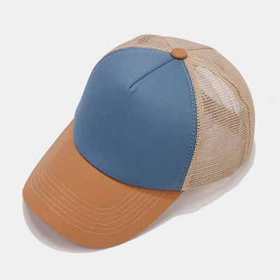 OEM کیفیت بالا عمده فروشی میش کامیون کلاه 5 پانل ساده عقب کامیون کلاه سفارشی Gorras میش کلاه