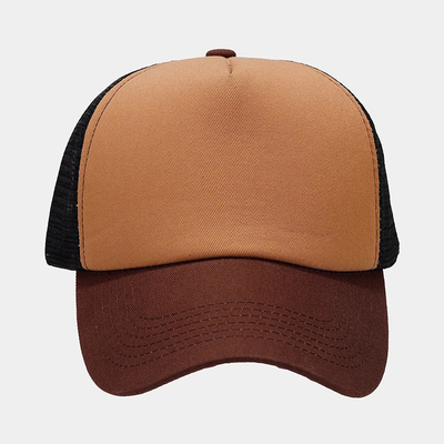 OEM کیفیت بالا عمده فروشی میش کامیون کلاه 5 پانل ساده عقب کامیون کلاه سفارشی Gorras میش کلاه
