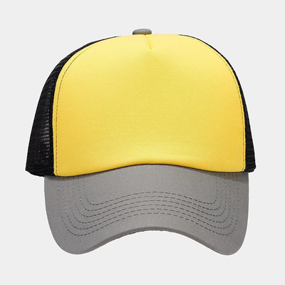 OEM کیفیت بالا عمده فروشی میش کامیون کلاه 5 پانل ساده عقب کامیون کلاه سفارشی Gorras میش کلاه