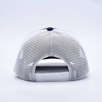 BSCI Oem لوگو سفارشی بروکرده شده Richardson Trucker Hat Mesh Snap Back Gorras 6 پانل کلاه کامیون