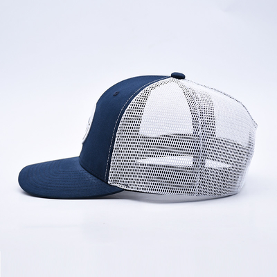 BSCI Oem لوگو سفارشی بروکرده شده Richardson Trucker Hat Mesh Snap Back Gorras 6 پانل کلاه کامیون