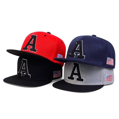 مد هیپ هاپ ورزش در فضای باز گراس های Snapbacks کلاه کلاه سفارشی 6 پانل کلاه های Snapback