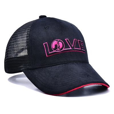 ساندویچ خمیده 5 پانل کلاه مخملی کامیونگر عمده فروشی Gorra Trucker Cap لوگو سفارشی