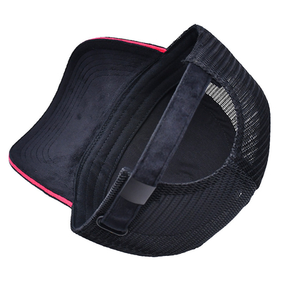ساندویچ خمیده 5 پانل کلاه مخملی کامیونگر عمده فروشی Gorra Trucker Cap لوگو سفارشی