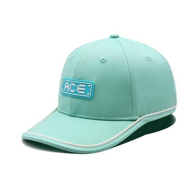 OEM Custom Ace Rubber Patch Pvc Logo بیسبال کلاه 6 پانل کلاه های ورزشی