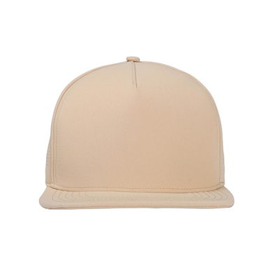 سرعت خشک ليزر گلف عملکرد کلاه Snapback سوراخ شده فلت لبه کلاه