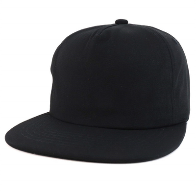 کلاه ساده 5 پانلی Snapback Adjustable Unstructured